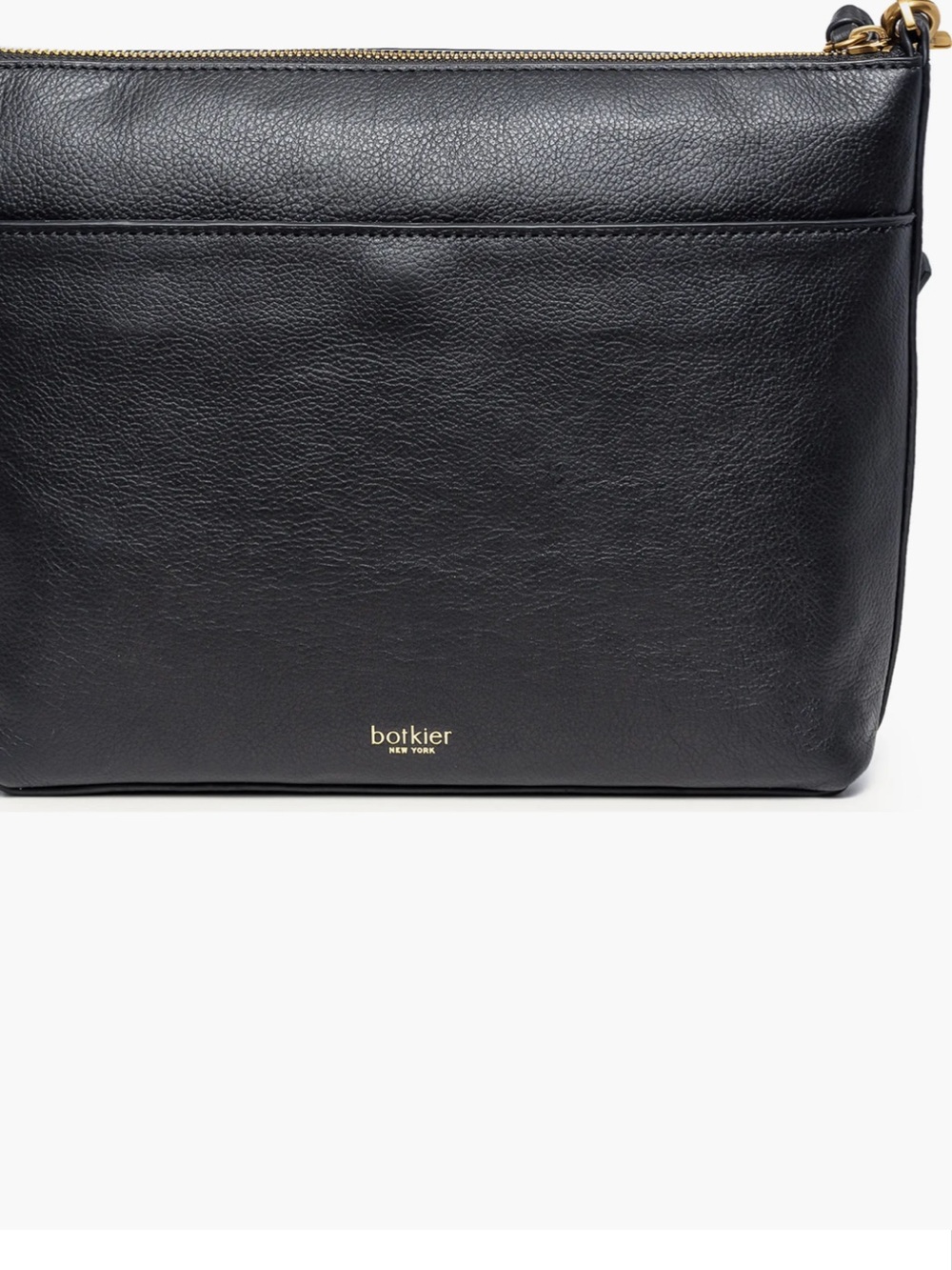 Botkier Beatrice Leather Crossbody Bag with Front Zip Pocket - Picture 2 of 11